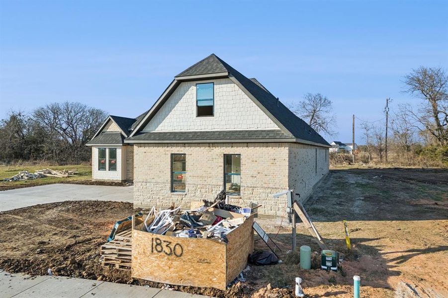 In-progress construction of a new home in , Sherman, TX (Image 8).