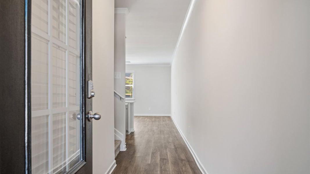Spacious, unfurnished interior of a new home in Independence Villas and Townhomes, Loganville (Image 13). Spacious, unfurnished interior of a new home in Independence Villas and Townhomes, Loganville (Image 13).