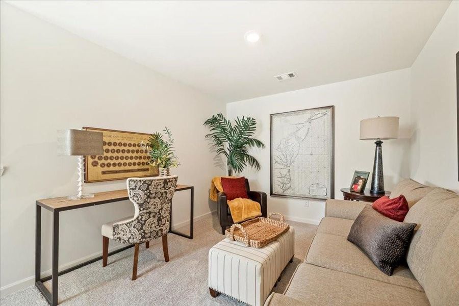 Furnished interior view inside a new home in Shoals Crossing, Conyers (Image 25).