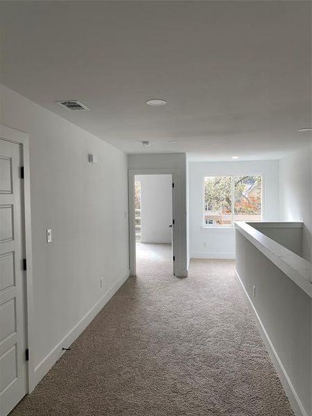 Hallway leading to Master Bedroom -