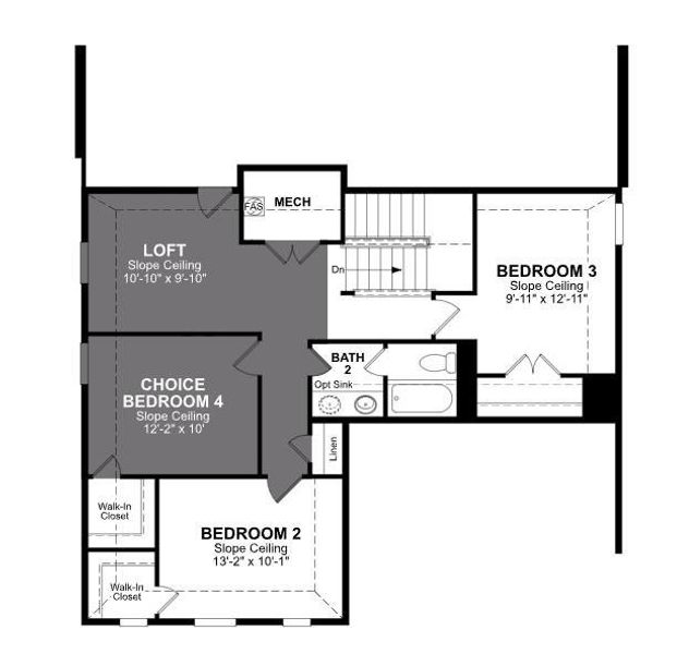 Beazer Homes Verandah Cascade Floorplan.