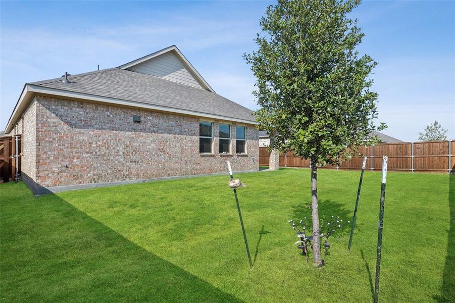 Front exterior of a new home in Linden Hills: Classic Collection, Little Elm, TX, highlighting curb appeal (Image 1). Front exterior of a new home in Linden Hills: Classic Collection, Little Elm, TX, highlighting curb appeal (Image 1).