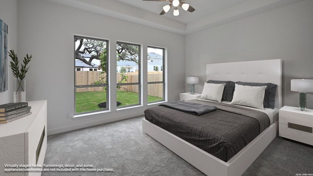 Furnished interior view inside a new home in Corley Farms, Boerne (Image 14). Furnished interior view inside a new home in Corley Farms, Boerne (Image 14).