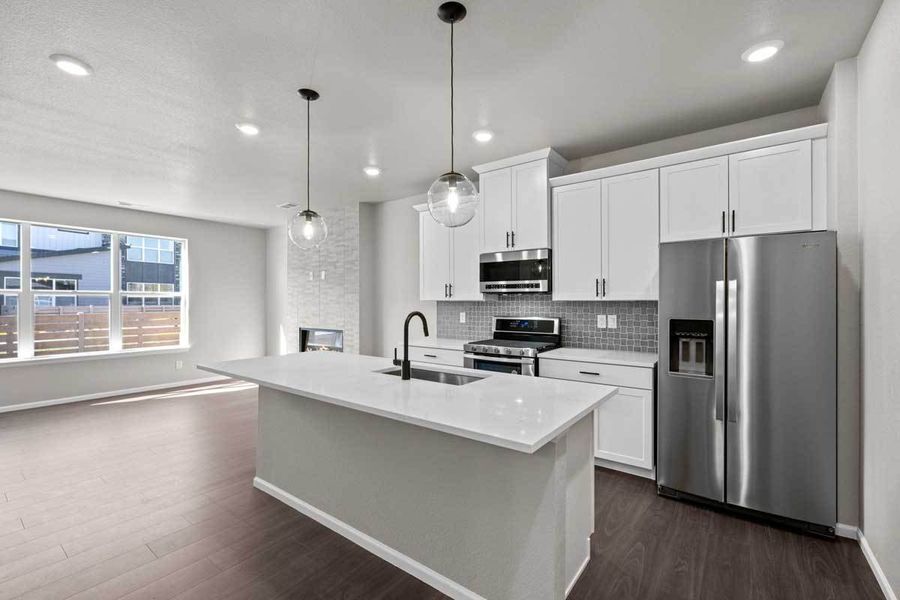 2D floor plan layout of this home in Ralston Creek, Arvada, CO (Image 30).