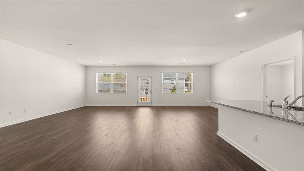 Spacious, unfurnished interior of a new home in Champion's Run, Lithonia (Image 27). Spacious, unfurnished interior of a new home in Champion's Run, Lithonia (Image 27).