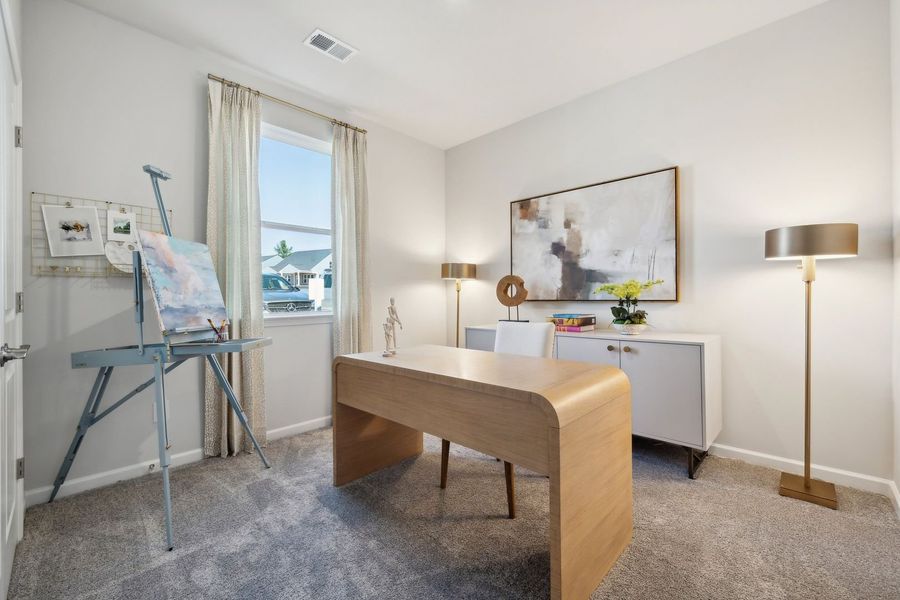 Home Office in Place of Guest Bedroom