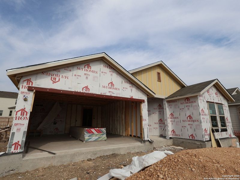 In-progress construction of a new home in Greenspoint Heights, Seguin, TX (Image 28).