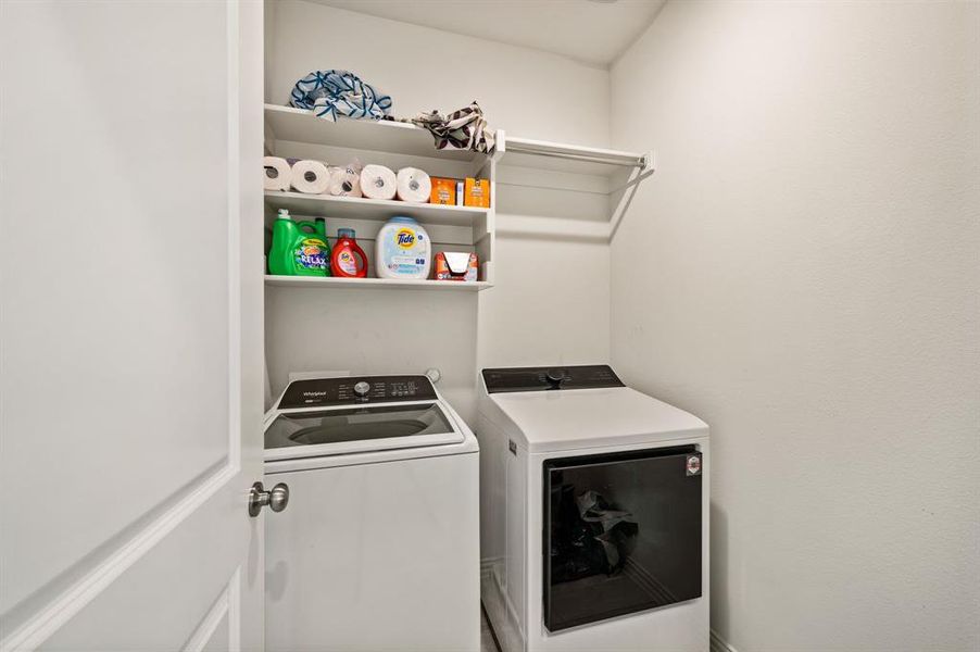 Laundry on 2nd Floor