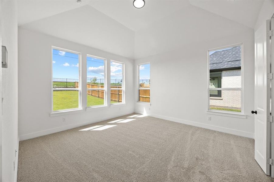 Spacious, unfurnished interior of a new home in Chatham Reserve, Providence Village (Image 23).