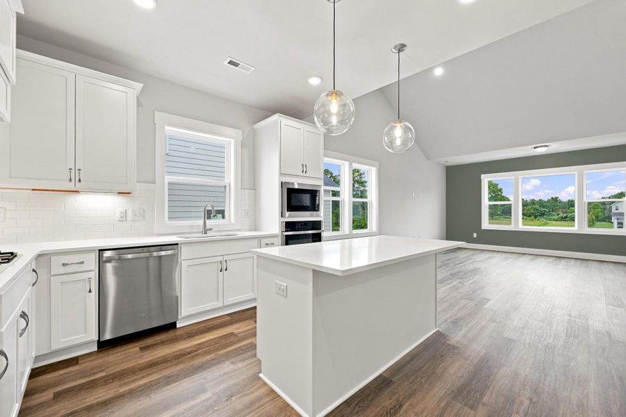 Furnished interior view inside a new home in Allen Park, Raleigh (Image 7).