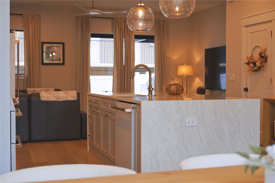 Furnished interior view inside a new home in , St. Petersburg (Image 4).