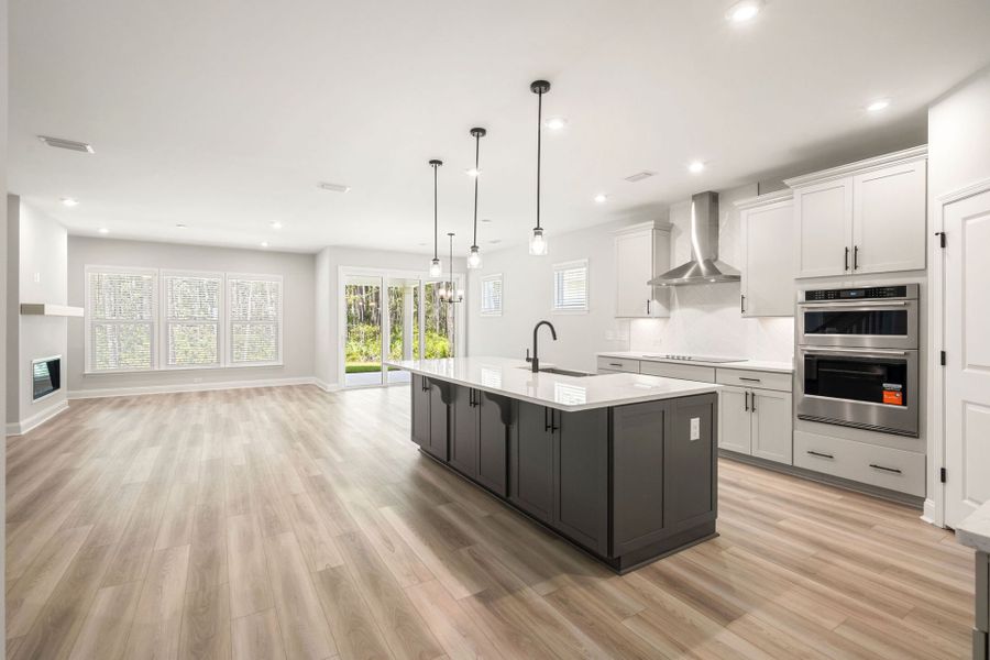 Furnished interior view inside a new home in Waterways, Richmond Hill (Image 14).