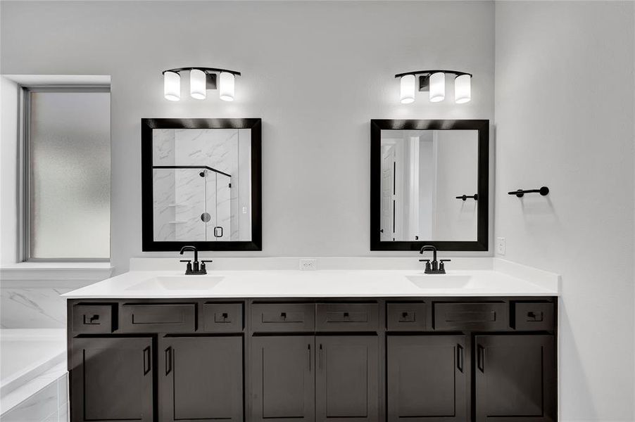 Close-up of interior finishes inside a home in South Pointe  Cottage Series, Mansfield (Image 10).