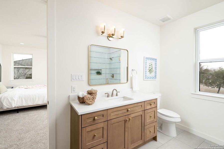 Furnished interior view inside a new home in , San Antonio (Image 6).