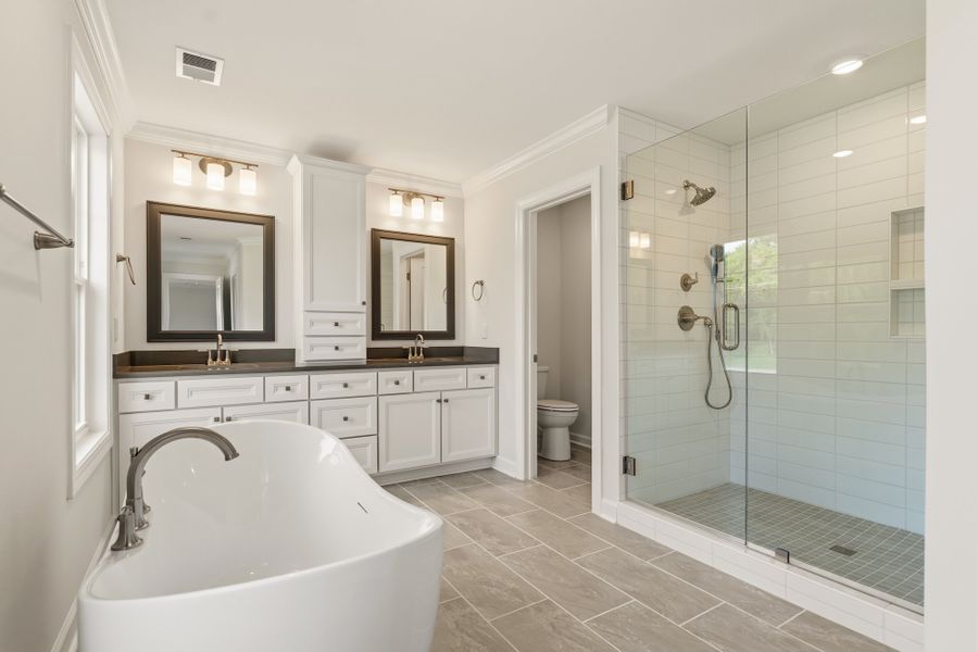 Furnished interior view inside a new home in Timberland Grove, Anderson (Image 13).