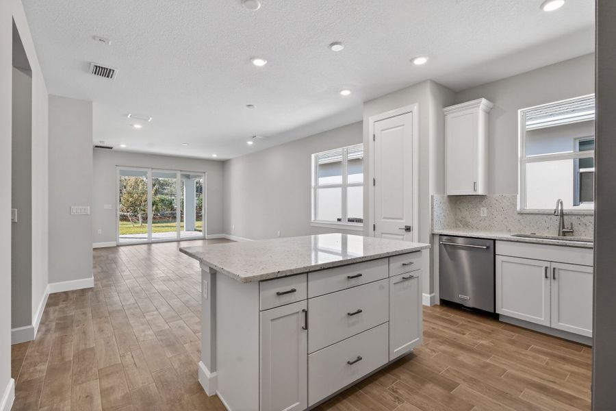 Furnished interior view inside a new home in Costa Pointe, Vero Beach (Image 11).