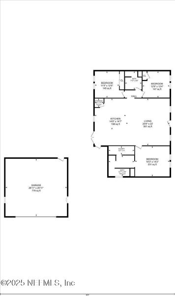 2D floor plan layout of this home in , Palatka, FL (Image 3).