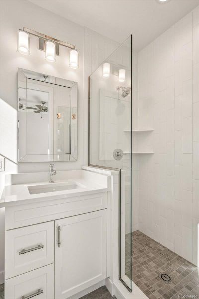 Furnished interior view inside a new home in , Denver (Image 39). Furnished interior view inside a new home in , Denver (Image 39).