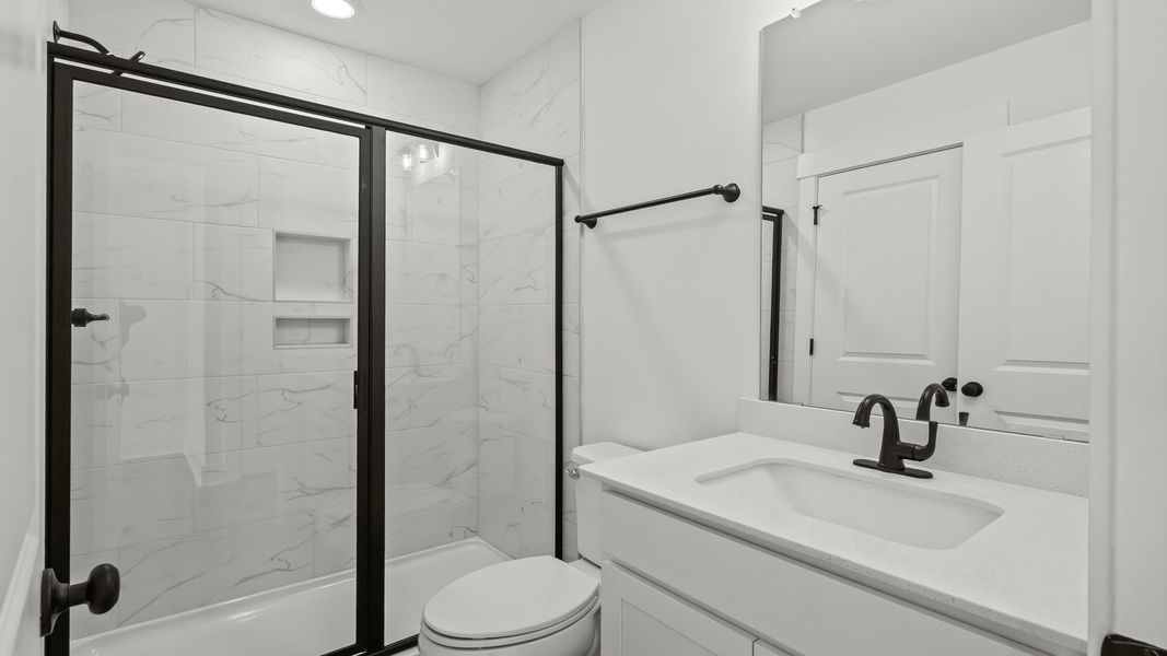 Furnished interior view inside a new home in Seabreeze Crossing, Little River (Image 25).