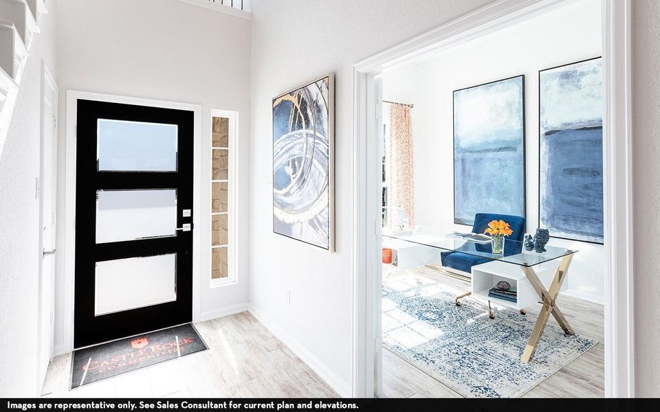 Furnished interior view inside a new home in Creekhaven, Rosharon (Image 4).