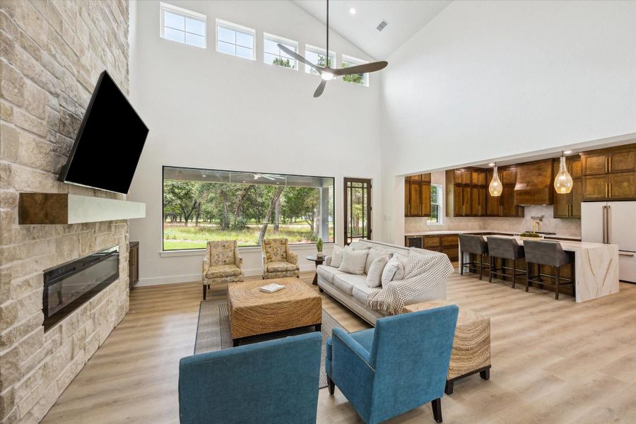 Furnished interior view inside a new home in , New Ulm (Image 11).