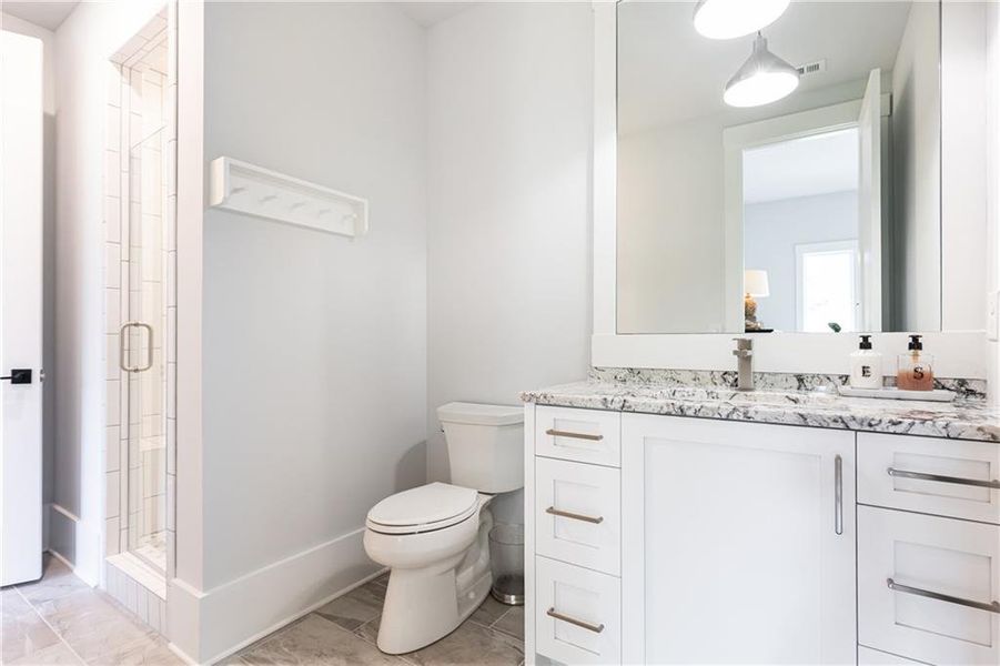 Furnished interior view inside a new home in , Marietta (Image 12).
