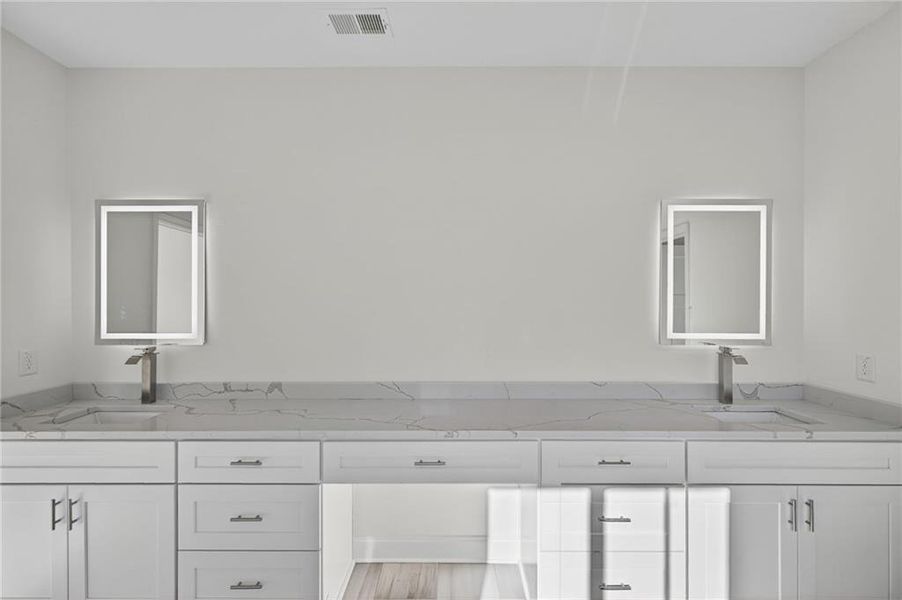 Furnished interior view inside a new home in , Douglasville (Image 19). Furnished interior view inside a new home in , Douglasville (Image 19).