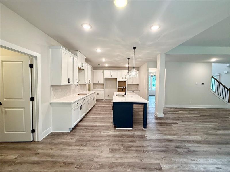 Furnished interior view inside a new home in , Hoschton (Image 10).