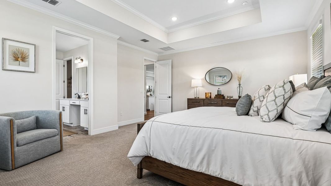 Representative furnished interior of a home built from the Venice by Maronda Homes in Malabar Springs, Palm Bay (Image 30).