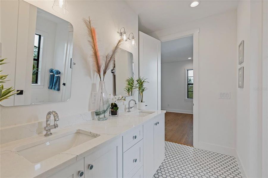 Furnished interior view inside a new home in , St. Petersburg (Image 48).