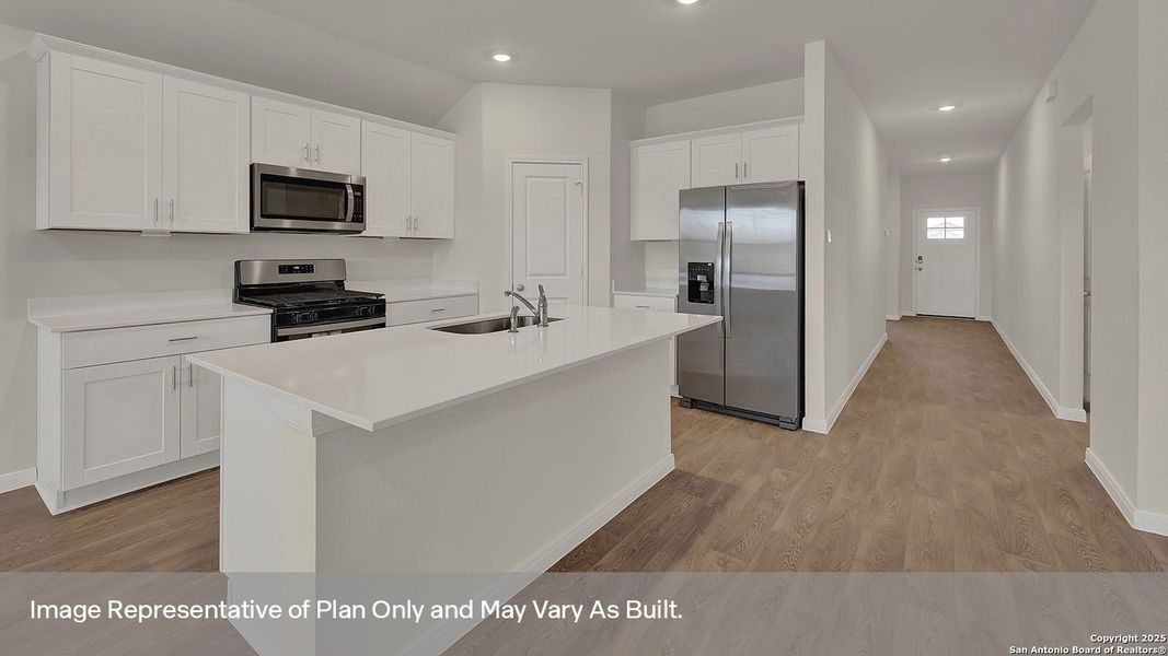 Furnished interior view inside a new home in Paramount, Kyle (Image 4).