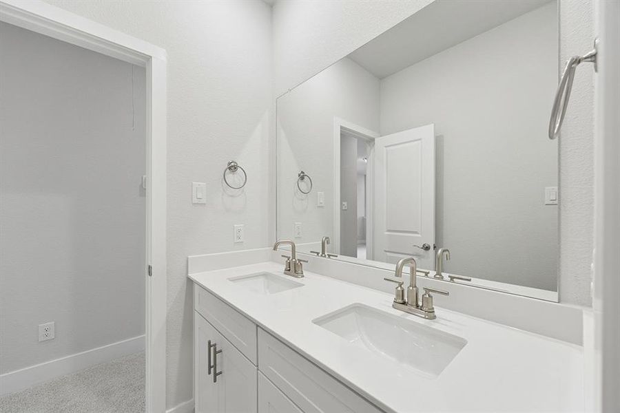 Furnished interior view inside a new home in Lexington Frisco, Frisco (Image 11).