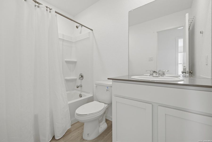 Furnished interior view inside a new home in Friendship Oaks, Fredericksburg (Image 9).