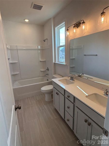 Secondary bathroom