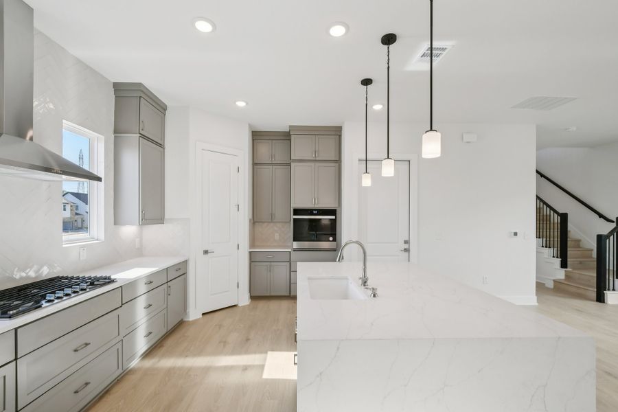 Furnished interior view inside a new home in Foxfield, Austin (Image 11).