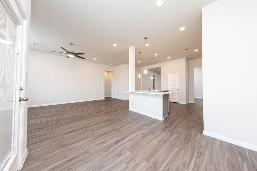 Photos are a representation of the floor plan. Options and interior selections will vary.