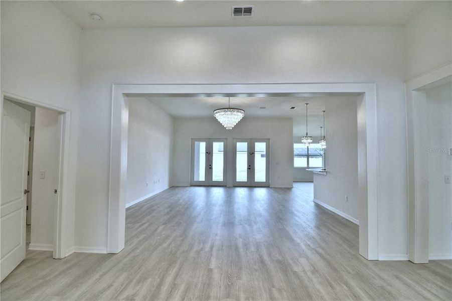 Foyer view of Great Room