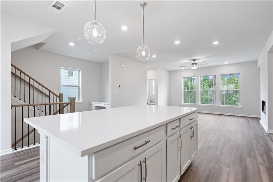 Furnished interior view inside a new home in , Mableton (Image 4).