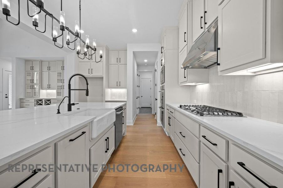 Furnished interior view inside a new home in Parkside On The River: 70ft. lots, Georgetown (Image 11). Furnished interior view inside a new home in Parkside On The River: 70ft. lots, Georgetown (Image 11).