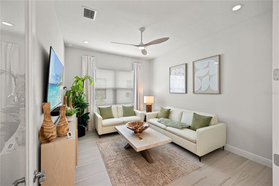 Furnished interior view inside a new home in , Sarasota (Image 10). Furnished interior view inside a new home in , Sarasota (Image 10).