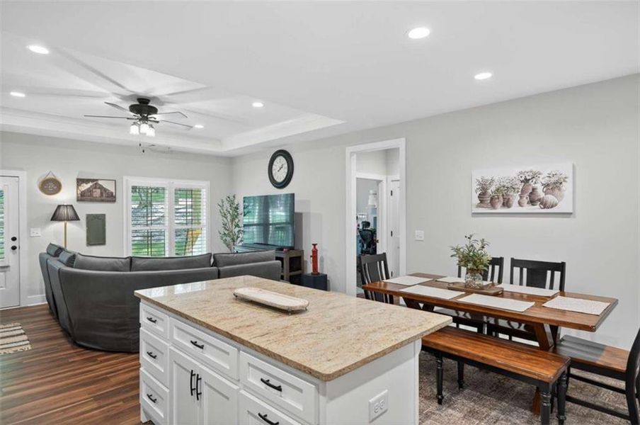 Furnished interior view inside a new home in , Murrayville (Image 9).