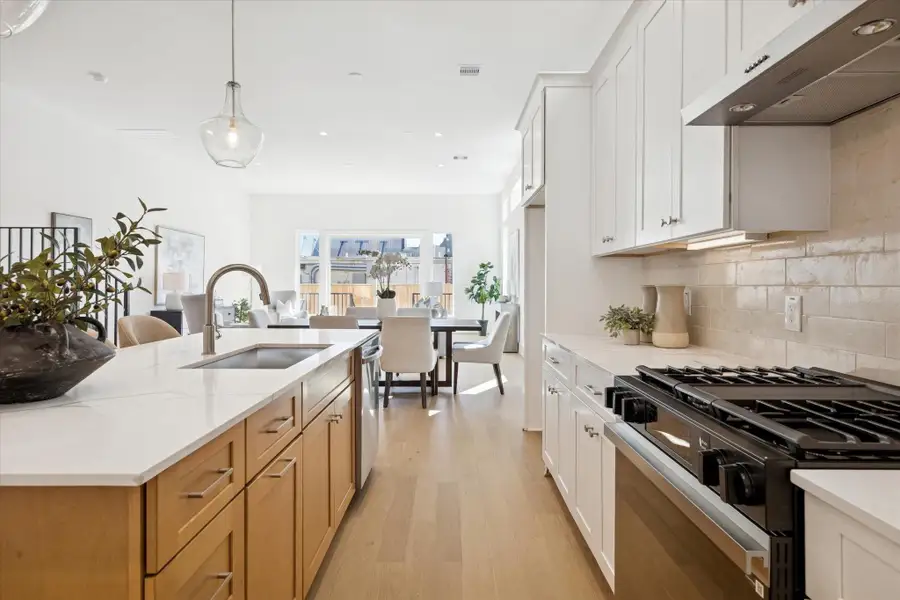 Furnished interior view inside a new home in West 21st Residences, Houston (Image 6).