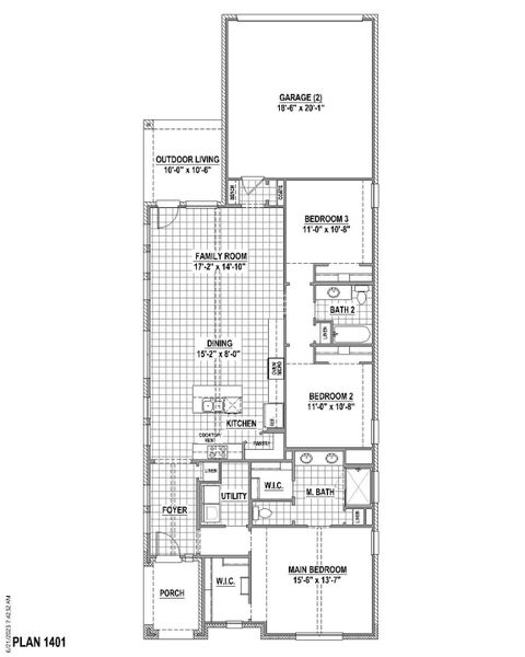 Plan 1401 1st Floor