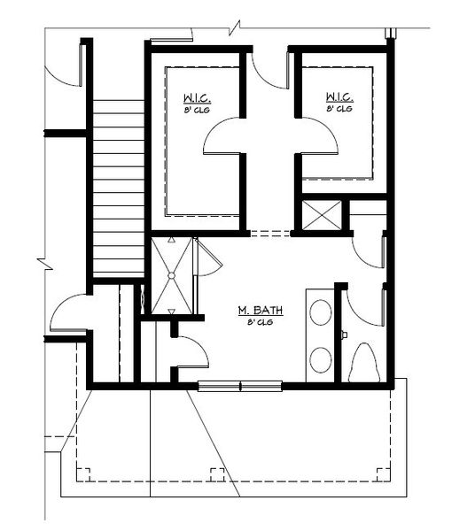 Optional Super Shower in Primary Bath
