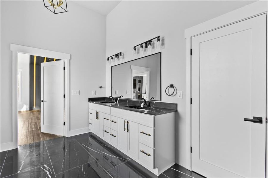 Furnished interior view inside a new home in , Norcross (Image 10). Furnished interior view inside a new home in , Norcross (Image 10).