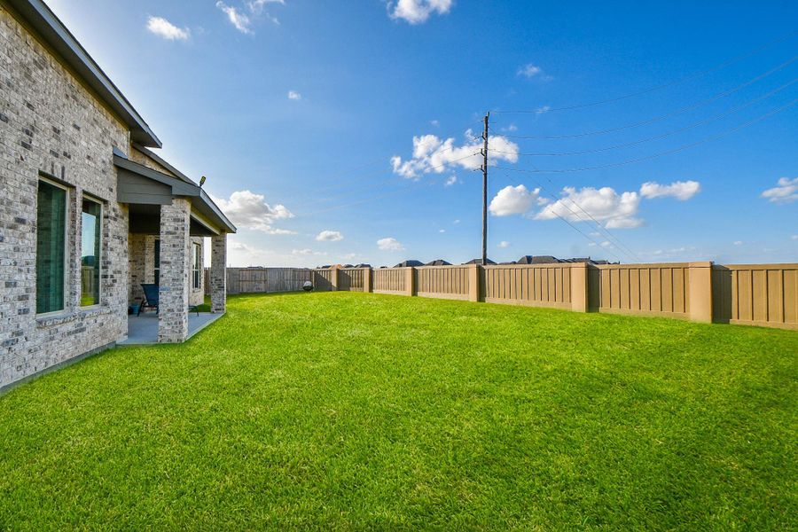 Imagine your incredible green paradise filled with people celebrating you and your brand new home, under sunny skies and this gorgeous natural carpet! Imagine your incredible green paradise filled with people celebrating you and your brand new home, under sunny skies and this gorgeous natural carpet!