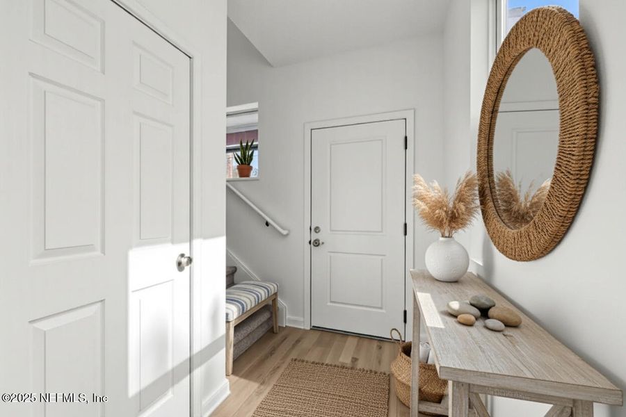 Furnished interior view inside a new home in , Jacksonville (Image 14).