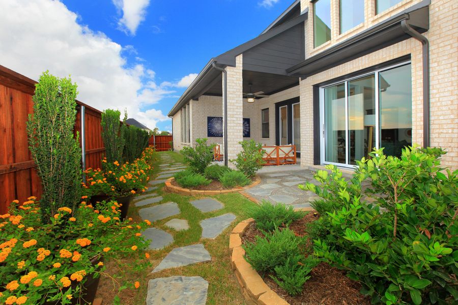 The Violet Outdoor Living Area