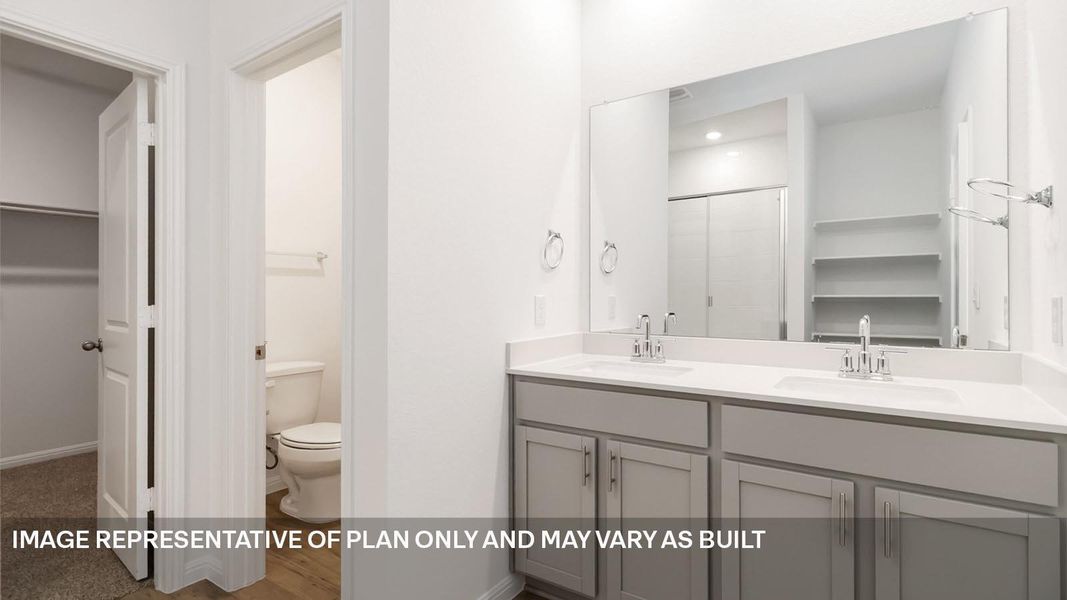 Furnished interior view inside a new home in Bar W Ranch, Leander (Image 5).