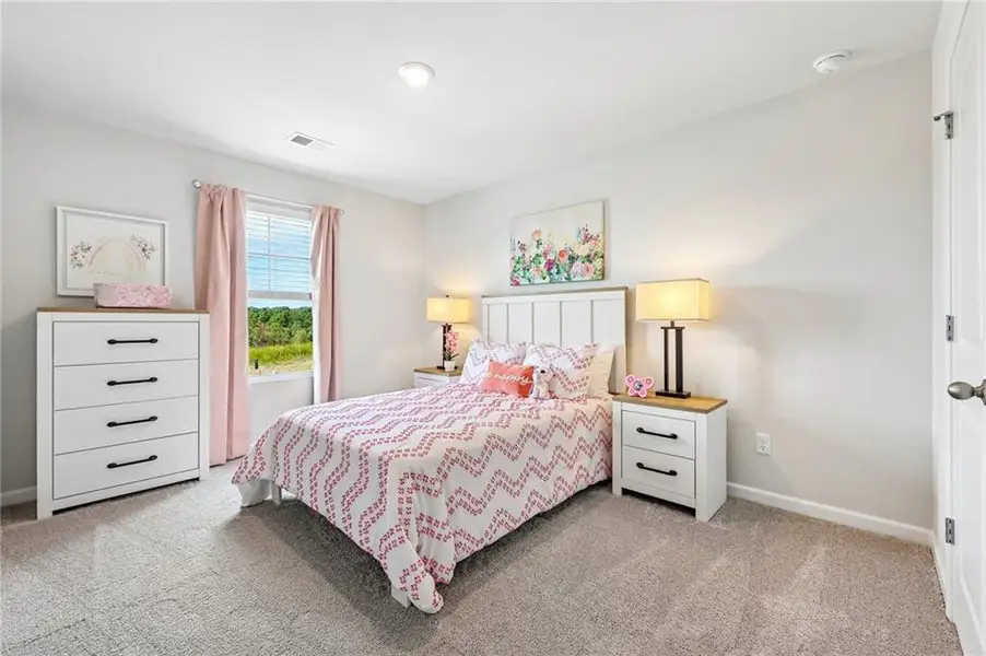 Furnished interior view inside a new home in The Hills at Cedar Creek, Winder (Image 5).
